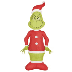 4-Foot Air-Blown Inflatable Grinch for $20
