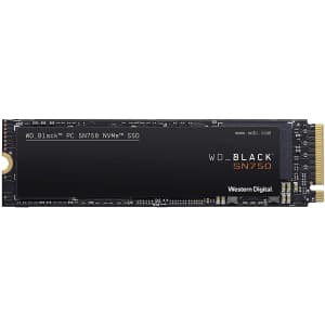 WD Black SN750 500GB M.2 PCIe NVMe SSD for $55 WD Black SN750 500GB M.2 PCIe NVMe SSD for $55
