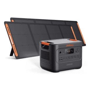Jackery Pro 3000 Solar Power Station + Solar Panel 2-Pack for $2,299