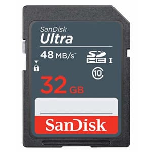 Sandisk 32GB SD Class 10 SDHC Flash Memory Card (sdsdunb-032g-gn3in) OPEN BOX for $17