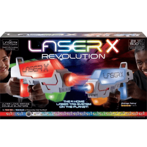 Laser X Revolution 2-Player Laser Tag Gaming Blaster Set for $15