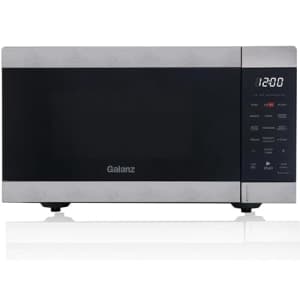 Galanz 0.9 Cu. Ft Air Fry Microwave Stainless Steel for $127