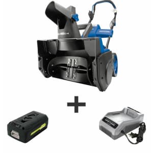 Snow Joe Ion Pro 40V Cordless 18" Snow Blower w/ 5Ah Battery for $180 Snow Joe Ion Pro 40V Cordless 18" Snow Blower w/ 5Ah Battery for $180