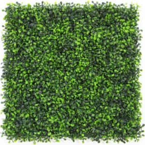 Ejoy Milan 20" x 20" Artificial Boxwood Hedge Greenery Panel 12-Pack for $90