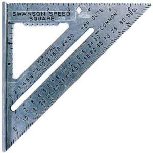 Swanson Tool Co. 7" Speed Square for $10