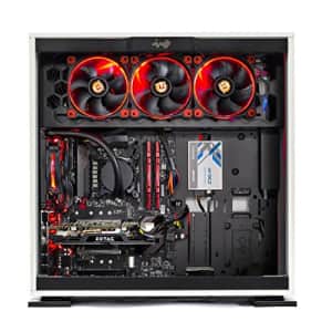 SkyTech Omega Gaming Computer Desktop PC Intel i7-8700K 3.7Ghz, Liquid Cooled, GTX 1080 Ti 11GB, for $1,000