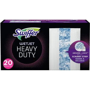 Swiffer WetJet Heavy Duty Mopping Pad Refill 20-Pack for $27