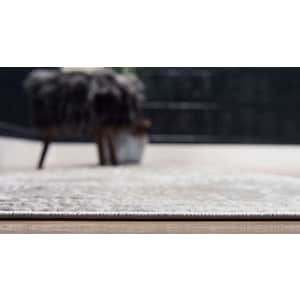 Unique Loom Sofia Traditional Area Rug, 2' x 6' 7" Runner, Light Gray/Ivory for $24 Unique Loom Sofia Traditional Area Rug, 2' x 6' 7" Runner, Light Gray/Ivory for $24