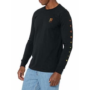 Billabong Men's Long Sleeve Premium Logo Graphic Tee T-Shirt, Black Unity, XL for $19 Billabong Men's Long Sleeve Premium Logo Graphic Tee T-Shirt, Black Unity, XL for $19