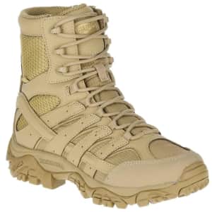 Merrell Men's Moab 2 8" Tactical Waterproof Boots for $70