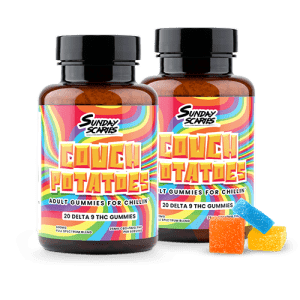 Sunday Scaries 5mg Delta-9 THC Gummies 20-Count Bottle 2-Pack for $49