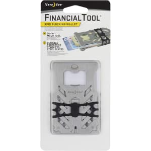 Nite Ize Financial Tool RFID Blocking Wallet for $8