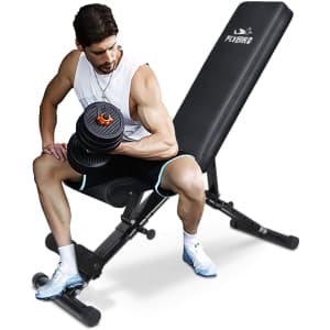 Flybird Adjustable Strength Weight Training Bench for $115 Flybird Adjustable Strength Weight Training Bench for $115