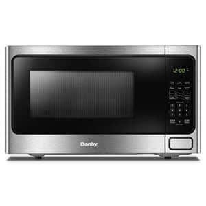 Danby DDMW1125BBS 1,000 Watts 1.1 Cu.Ft. Countertop Microwave with Push-Button Door|10 Power for $154
