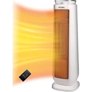 Pelonis 23" 1,500W Ceramic Tower Indoor Space Heater for $55 Pelonis 23" 1,500W Ceramic Tower Indoor Space Heater for $55