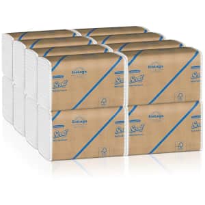 Scott Essential EcoLogo 4,000-Count Multifold Paper Towels for $44