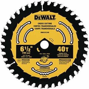 DeWalt 6.5" DWA161240 Circular Saw Blade for $12