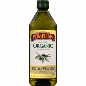 Pompeian 24-oz. Organic Extra Virgin Olive Oil for $4.87 w/ Sub & Save Pompeian 24-oz. Organic Extra Virgin Olive Oil for $4.87 w/ Sub & Save