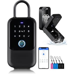 Wireless Smart Key Lock Box for $54