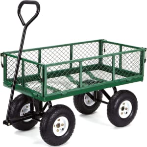 Gorilla Carts Steel Garden Cart for $89
