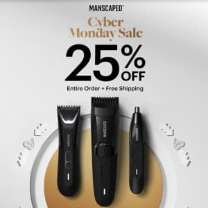 Manscaped Cyber Monday Sale: 25% off sitewide Manscaped Cyber Monday Sale: 25% off sitewide