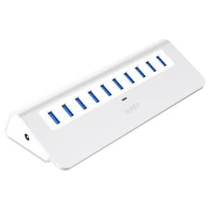 Aukey 36W 10-Port Powered USB 3.0 Hub for $25 Aukey 36W 10-Port Powered USB 3.0 Hub for $25