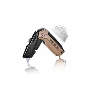 Spec Ops Tools Folding Utility Knife with Retractable Blade, Includes 3 Extra Blades in Handle for $9 Spec Ops Tools Folding Utility Knife with Retractable Blade, Includes 3 Extra Blades in Handle for $9