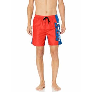 Diesel Men's WAVENEW SW Boxer Medium, Fiery Red, S for $39