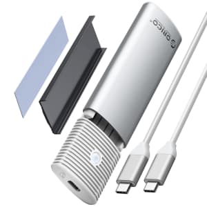 Orico M.2 NVMe SATA SSD Enclosure Adapter for $10