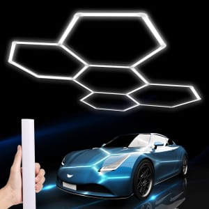 Hexagon LED Garage Light 25-Pack for $54 Hexagon LED Garage Light 25-Pack for $54