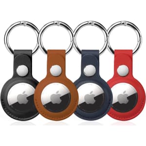 Air Tag Keychain 4-Pack for $5