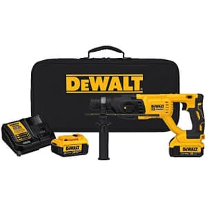 DeWalt 20V Max 1" Sds-plus Cordless Rotary Hammer Drill: $249 DeWalt 20V Max 1" Sds-plus Cordless Rotary Hammer Drill: $249