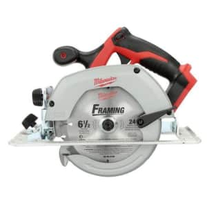 Milwaukee M18 18V Cordless 6.5" Circular Saw (No Battery) for $99 Milwaukee M18 18V Cordless 6.5" Circular Saw (No Battery) for $99
