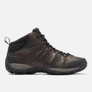 Columbia Men's Woodburn II Waterproof Omni-Heat Hiking Shoes for $48
