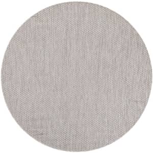 Unique Loom Outdoor Solid Collection Area Rug (5' 3" Round Beige/Ivory) for $40 Unique Loom Outdoor Solid Collection Area Rug (5' 3" Round Beige/Ivory) for $40