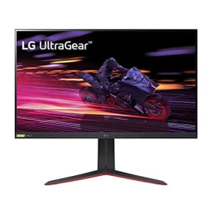 LG 32GP750-B 32 Inch QHD (2560 x 1440) IPS Ultragear Gaming Monitor with 1ms (GtG) and 165Hz for $309