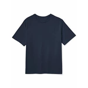 Amazon Brand - Goodthreads Men's Big & Tall The Perfect Crewneck T-Shirt, Washed Navy, 3X Tall for $18 Amazon Brand - Goodthreads Men's Big & Tall The Perfect Crewneck T-Shirt, Washed Navy, 3X Tall for $18