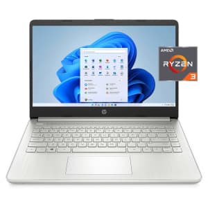 HP AMD Ryzen 3 14" Laptop for $229