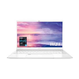 MSI Prestige 14 Evo Professional Laptop: 14" FHD Ultra-Thin Bezel Display, Intel Core i5-1135G7, for $650