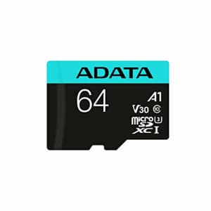 ADATA Premier Pro 128GB MicroSDXC UHS-I U3 V30 Class 10 A2 MircoSD Memory Card with Adapter for $13