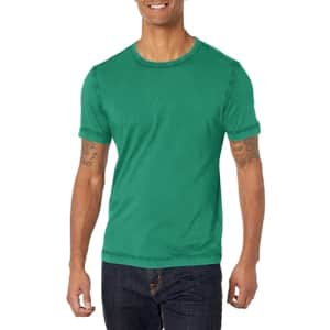 BOSS Men's Tokks Center Logo Regular Fit T-Shirt, Meta Green for $16
