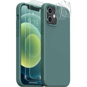 BNWW 5-in-1 Shockproof Case for iPhone 12, 12 Pro for $4