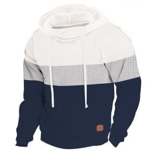 Men's Pullover Hoodie for $9