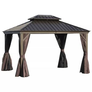 12x10-Foot Patio Gazebo for $650