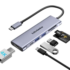 Ultrbeka 7-in-1 USB-C Hub for $10
