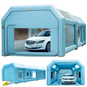 Portable Inflatable Car Paint Tent for $475