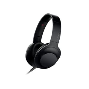 SONY h.ear Sealed Headphone High resolution sound. Remote control with microphone folding Charcoal for $258