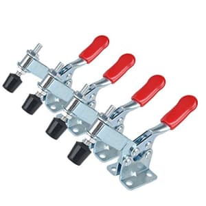 Yost Tools 30111 Medium Toggle Clamp (Pack of 4), Red for $7