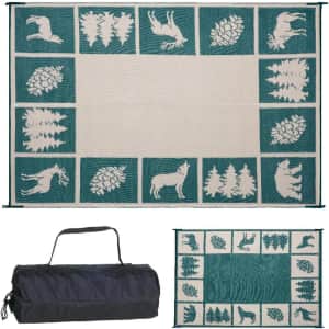 Stylish Camping 226094 6-ft. x 9-ft. Reversible Mat for $60