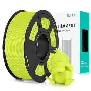 SUNLU 3D Printer Filament PLA Matte 1.75mm, Neatly Wound Filament, Smooth Matte Finish, Print with for $16